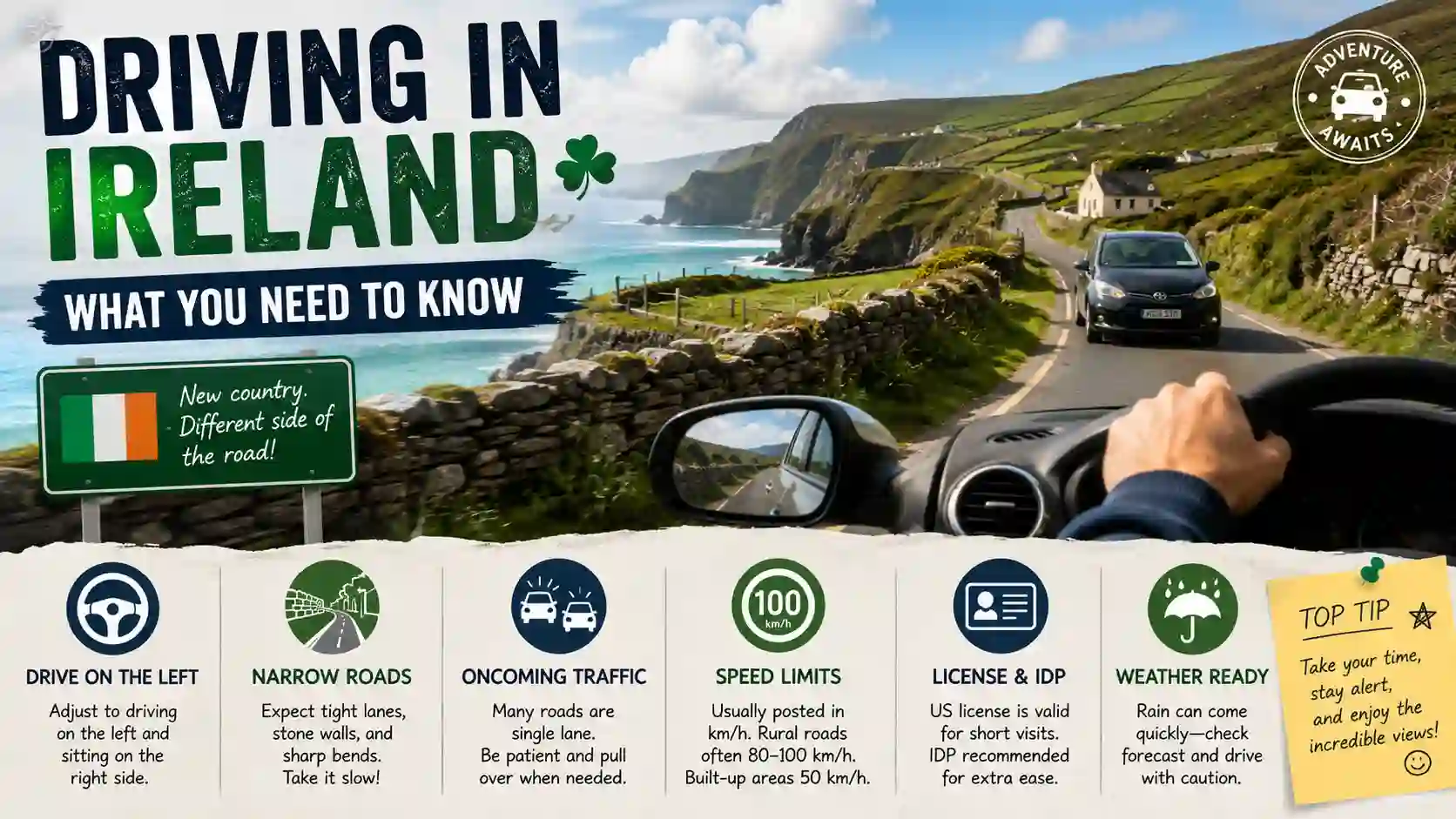 Is Driving in Ireland Difficult for Americans