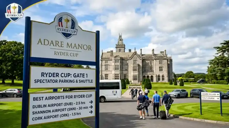 What Are the Best Airports for the Ryder Cup at Adare Manor